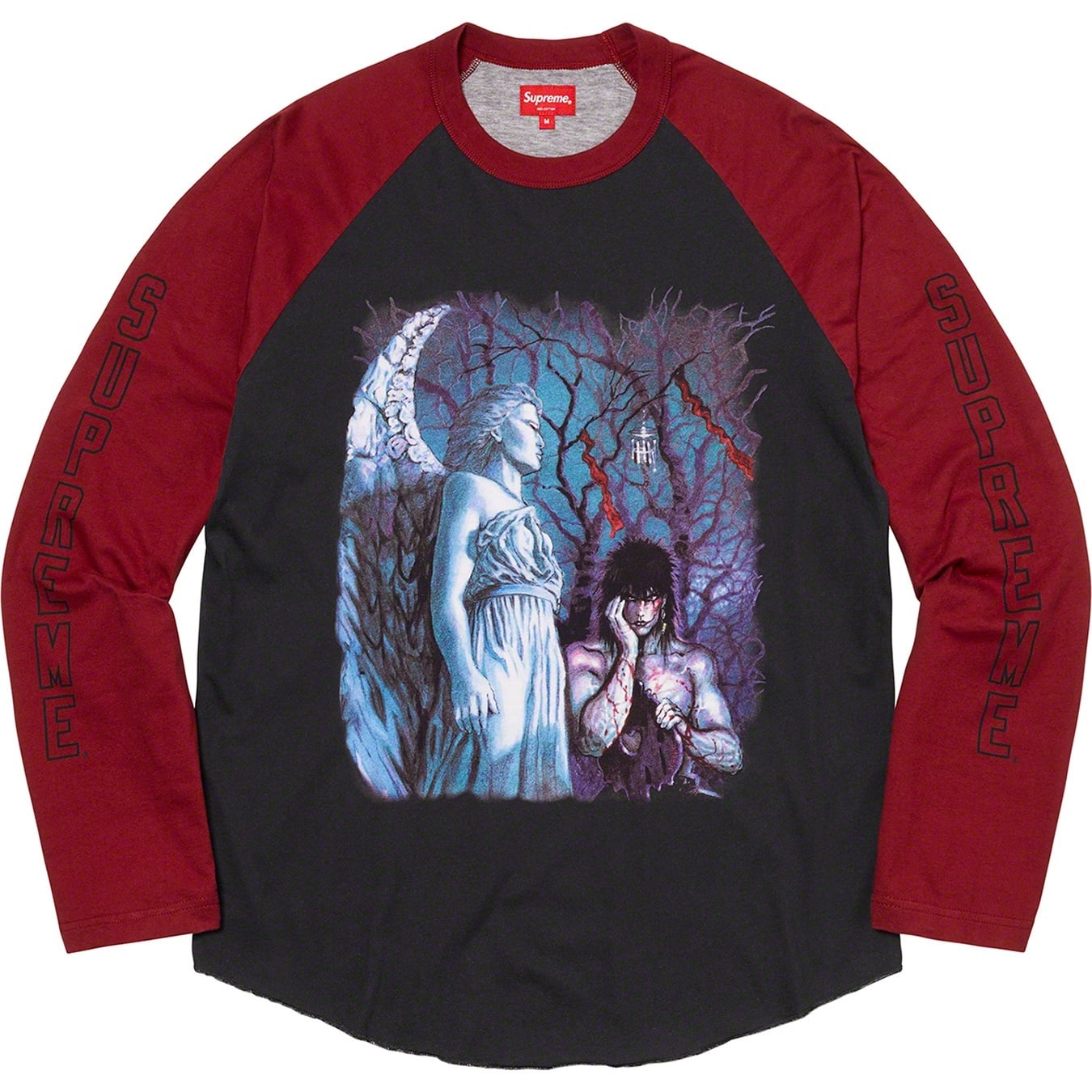 Supreme/The Crow Raglan L/S Top view 7